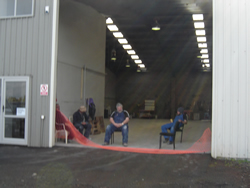 The TTR crew on lunch